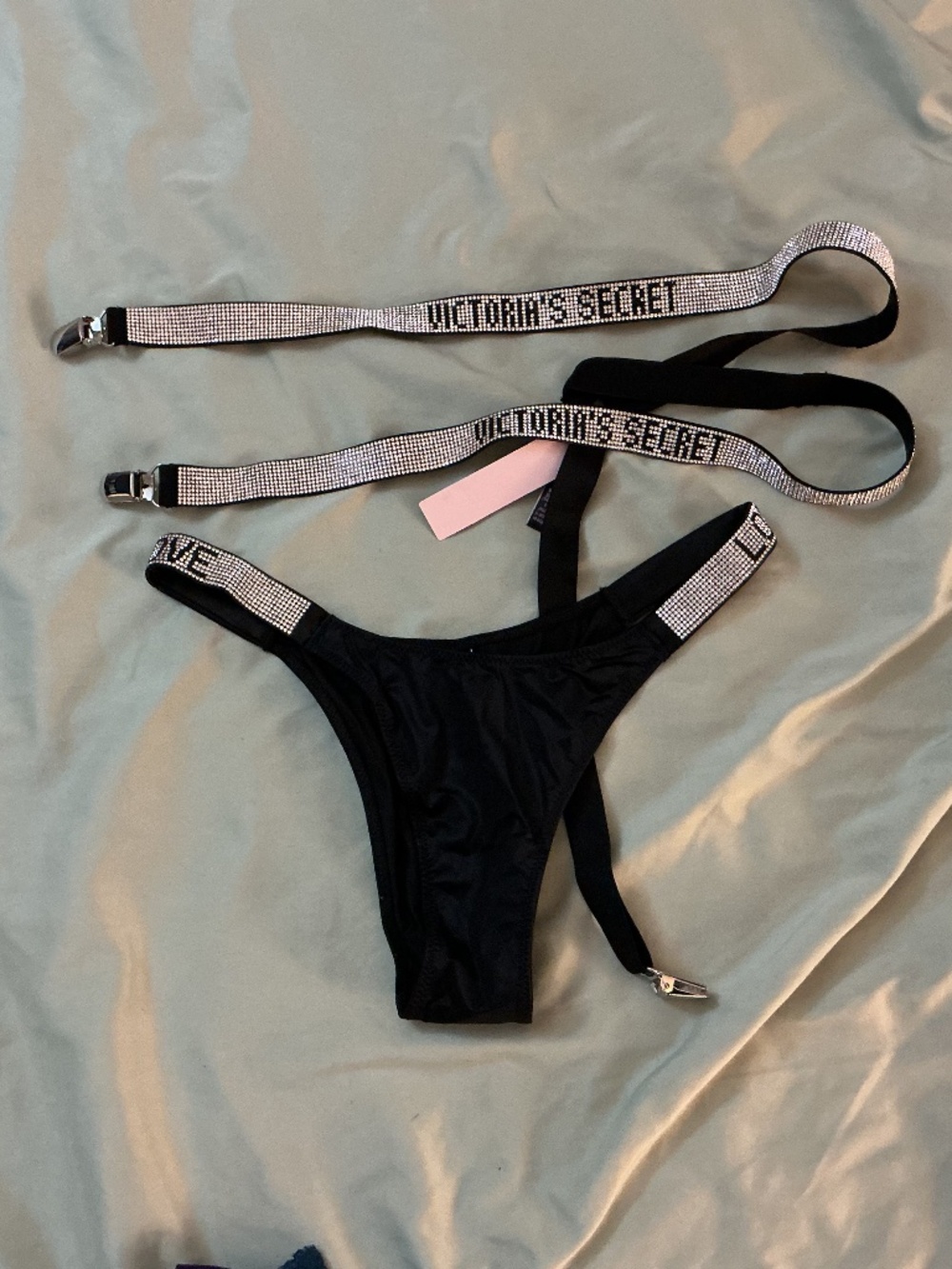 Victoria’s Secret Very Sexy Brazilian Panty and Suspenders